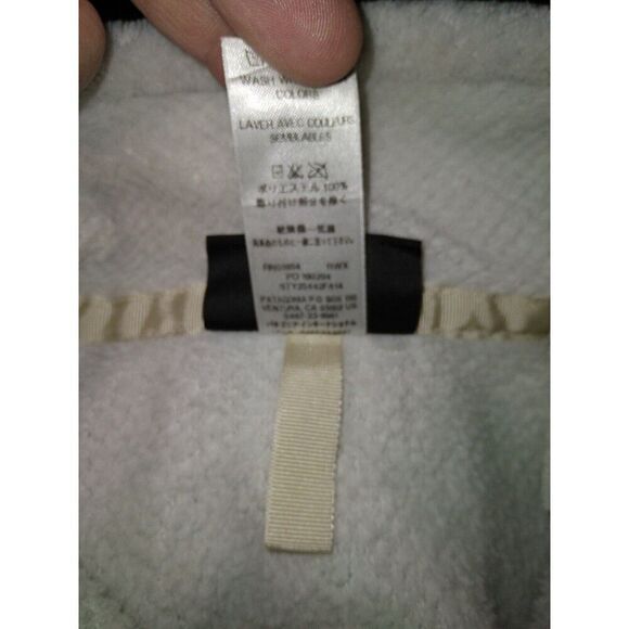 Patagonia Sweater Womens Small Re-Tool Jacket Pullover Fleece Cream - Picture 5 of 6